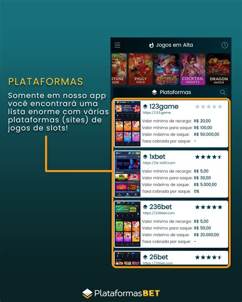 Plataformas Bet – As melhores plataformas de jogos em um só .